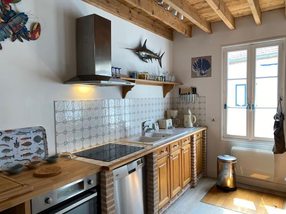 Chez Fanfan, Maison De Pecheur, Coeur De St Valery Saint-Valery-sur-Somme Bagian luar foto
